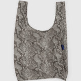 BAGGU - STANDARD BAGGU Einkaufstasche • Snakeskin - Tasche - ROSA ECK