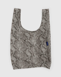 BAGGU - STANDARD BAGGU Einkaufstasche • Snakeskin - Tasche - ROSA ECK