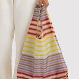 BAGGU - STANDARD BAGGU Tasche • Gradient Stripe Multi - ROSA ECK