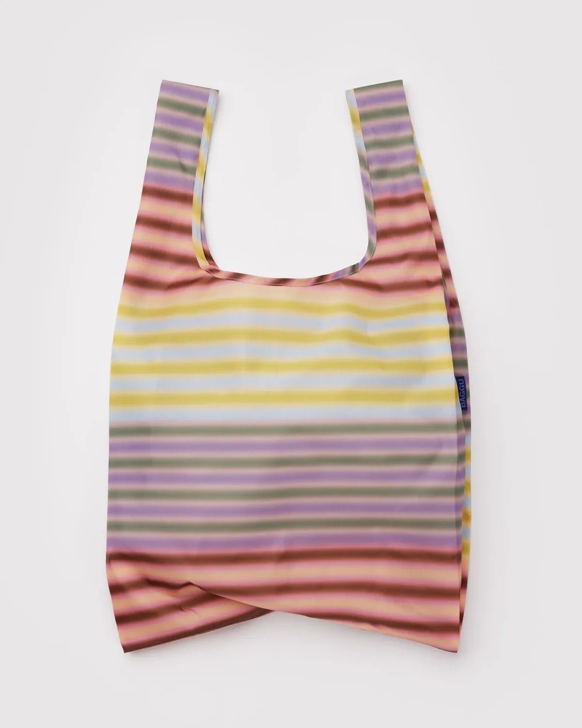 BAGGU - STANDARD BAGGU Tasche • Gradient Stripe Multi - ROSA ECK