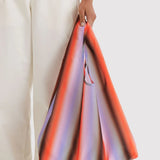 BAGGU - STANDARD BAGGU Tasche • Gradient Stripe Poppy & Lilac - ROSA ECK
