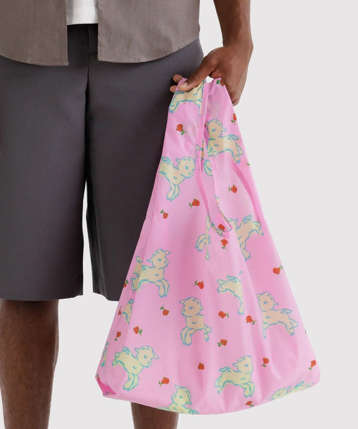 BAGGU - STANDARD BAGGU Tasche • Lambs - ROSA ECK
