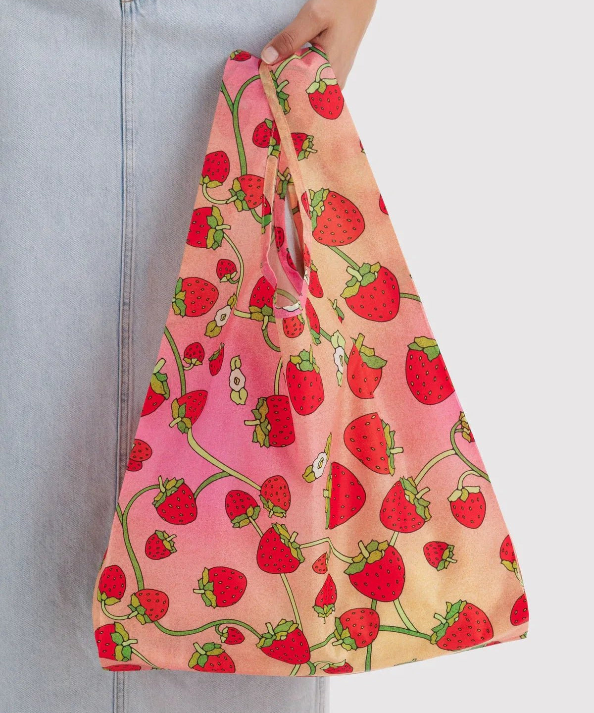BAGGU - STANDARD BAGGU Tasche • Strawberry Blossom - ROSA ECK