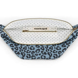 BANANA Bauchtasche • Leopard Blau