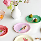 BLU KAT - COCKTAILS Untersetzer 6er - Set (⌀ 11 cm) - Untersetzer - ROSA ECK Concept Store