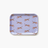 BLU KAT - LILAC LEOPARD Serviertablett (27 × 20 cm) - Serviertablett - ROSA ECK Concept Store