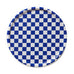 BLU KAT - SEA SALT CHECKER Rundes Serviertablett (⌀ 38 cm) - Serviertablett - ROSA ECK Concept Store