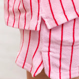 BONGUSTA - NARAM Gym Shorts • baby pink & ski patrol - Short - ROSA ECK Concept Store
