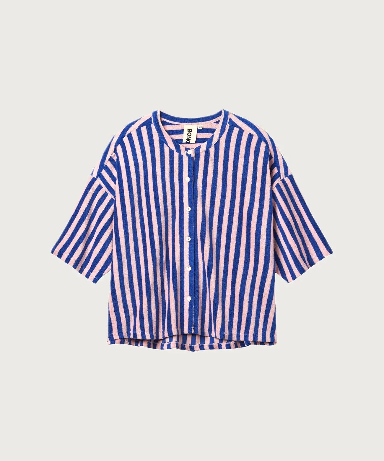 BONGUSTA - NARAM Oversized Shirt | dazzling blue & rose - Shirt - ROSA ECK - 