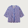 BONGUSTA - NARAM Oversized Shirt | dazzling blue & rose - Shirt - ROSA ECK - 