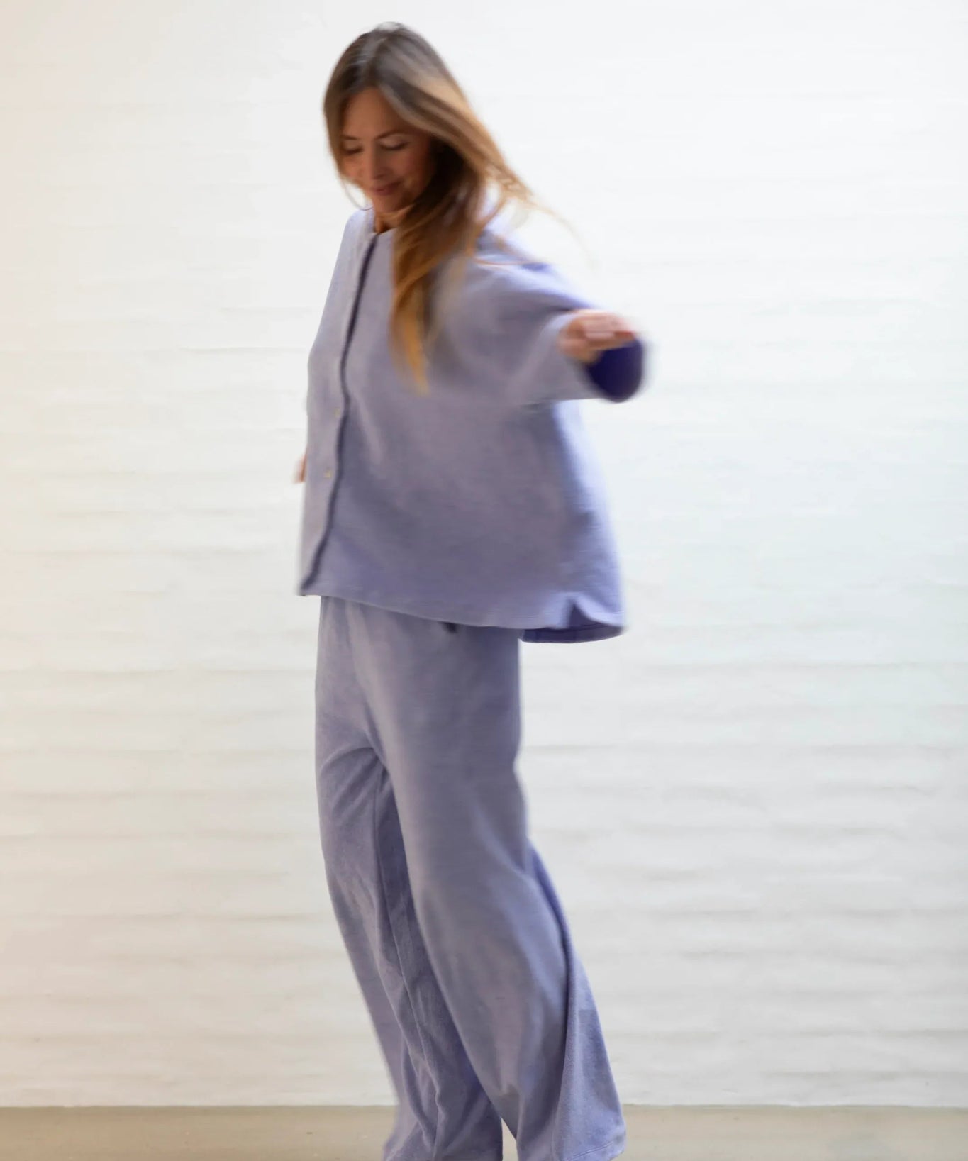 BONGUSTA - NARAM Oversized Shirt | lavender blue - Shirt - ROSA ECK - 