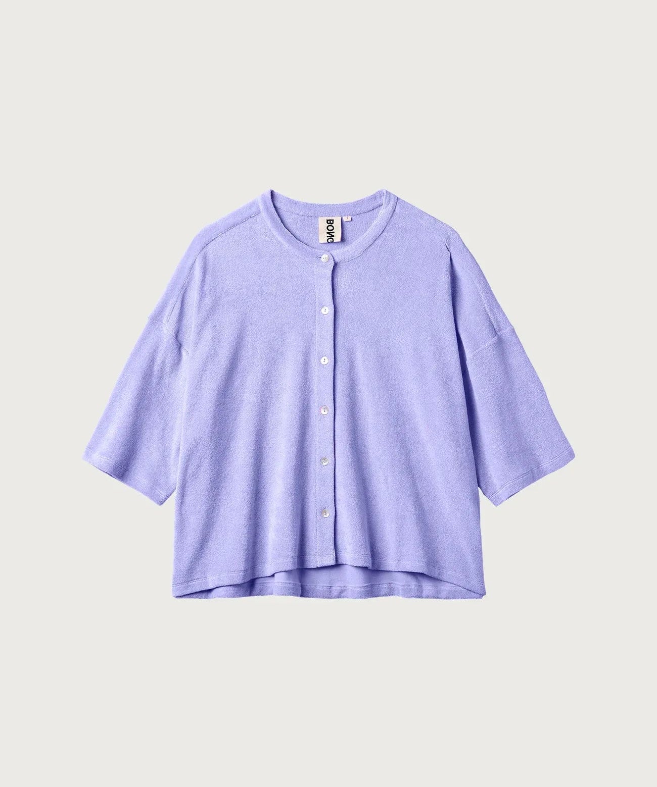 BONGUSTA - NARAM Oversized Shirt | lavender blue - Shirt - ROSA ECK - 