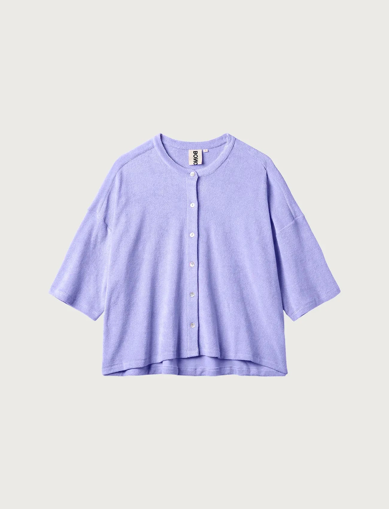 BONGUSTA - NARAM Oversized Shirt | lavender blue - Shirt - ROSA ECK - 