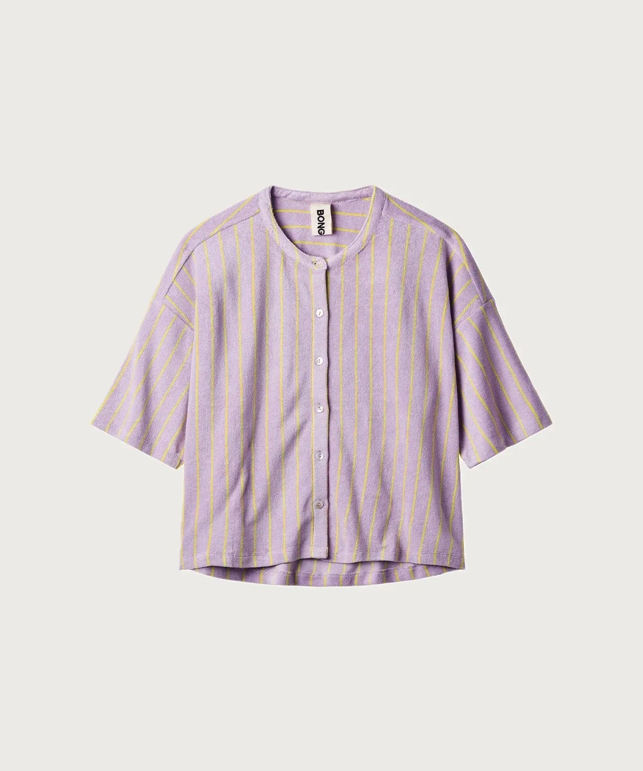 BONGUSTA - NARAM Oversized Shirt | lilac & neon yellow - Shirt - ROSA ECK - 