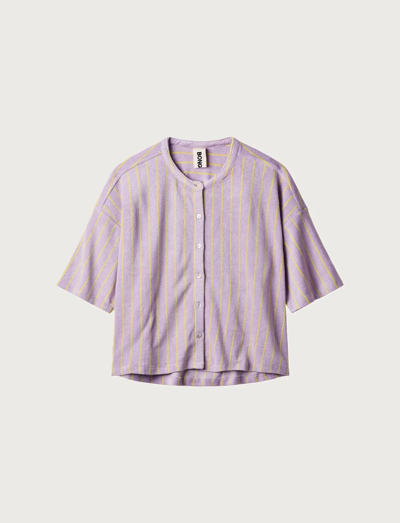 BONGUSTA - NARAM Oversized Shirt | lilac & neon yellow - Shirt - ROSA ECK - 