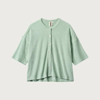BONGUSTA - NARAM Oversized Shirt • silver sage - Shirt - ROSA ECK Concept Store