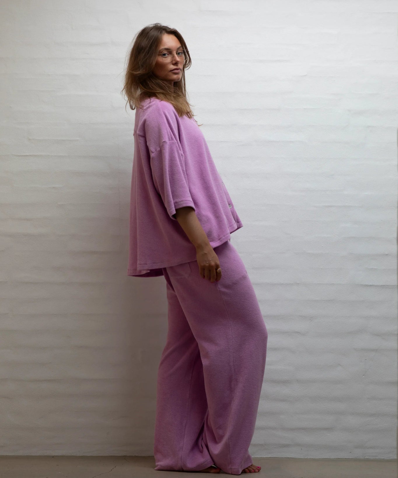 BONGUSTA - NARAM Oversized Shirt | soft fuchsia - Shirt - ROSA ECK - 