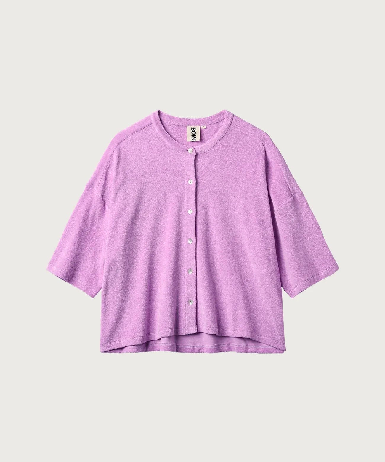 BONGUSTA - NARAM Oversized Shirt | soft fuchsia - Shirt - ROSA ECK - 