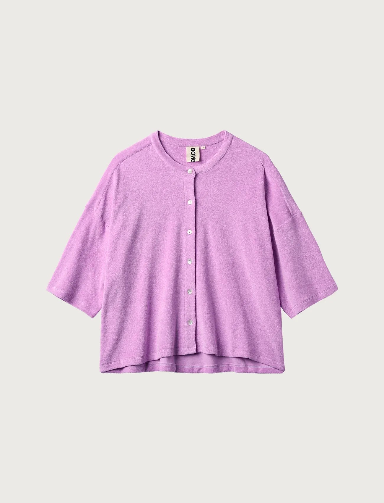 BONGUSTA - NARAM Oversized Shirt | soft fuchsia - Shirt - ROSA ECK - 