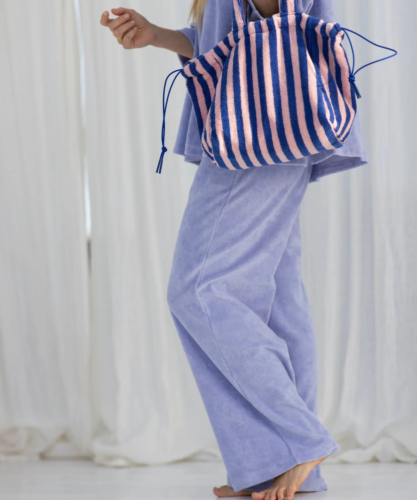 BONGUSTA - NARAM Pants | lavender blue - Hose - ROSA ECK - 