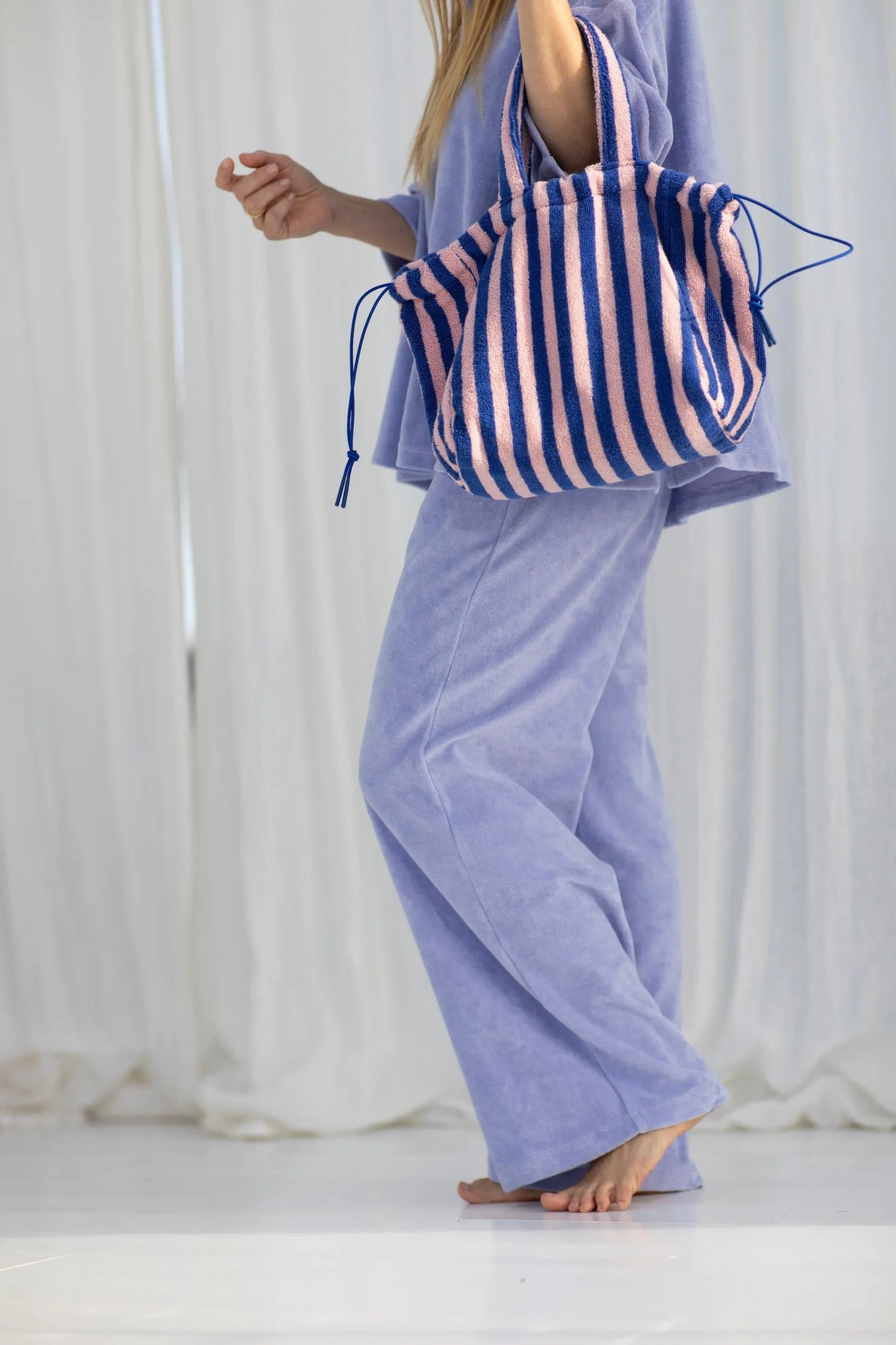 BONGUSTA - NARAM Pants | lavender blue - Hose - ROSA ECK - 