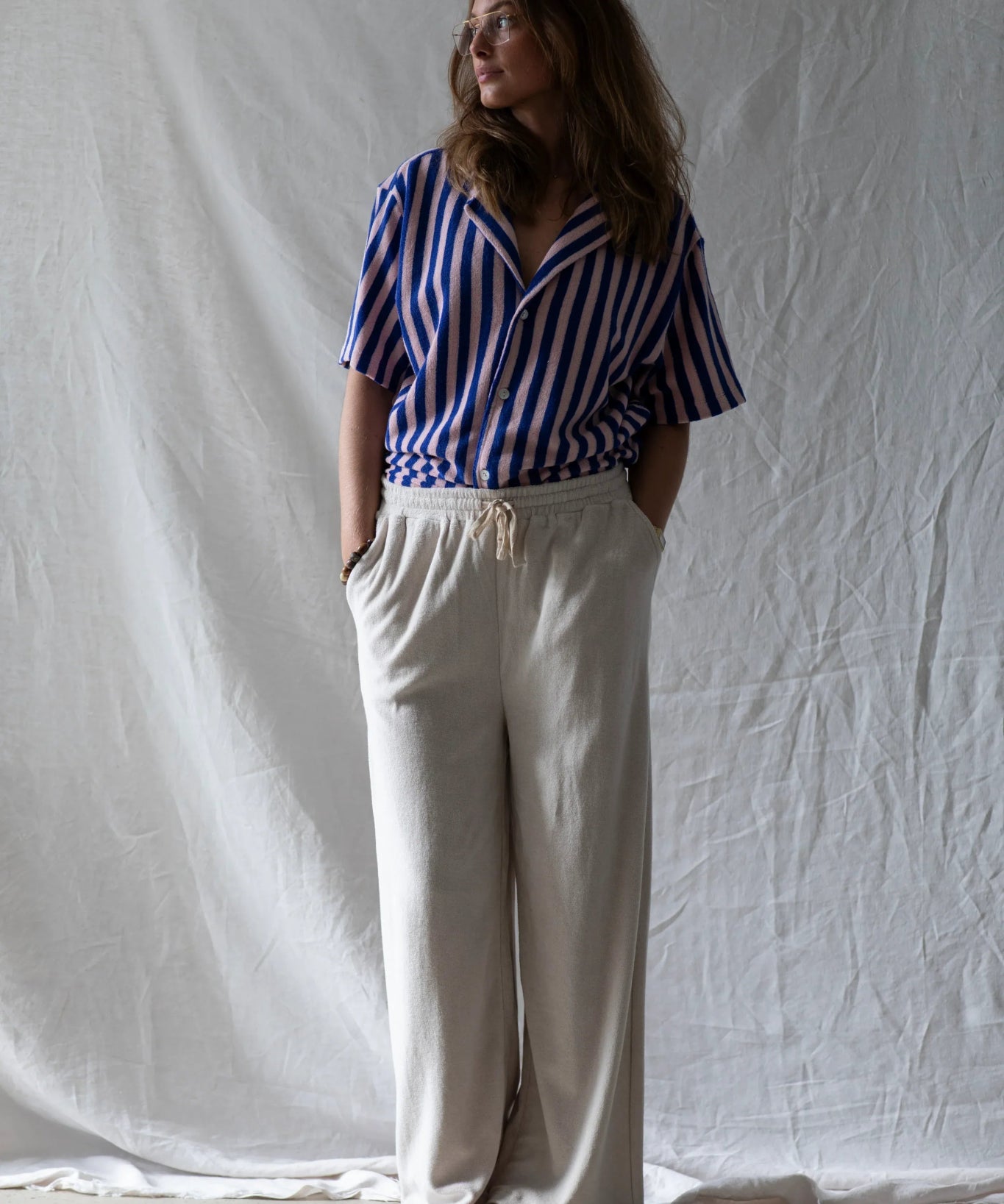 BONGUSTA - NARAM Pants | moonbeam - Hose - ROSA ECK - 