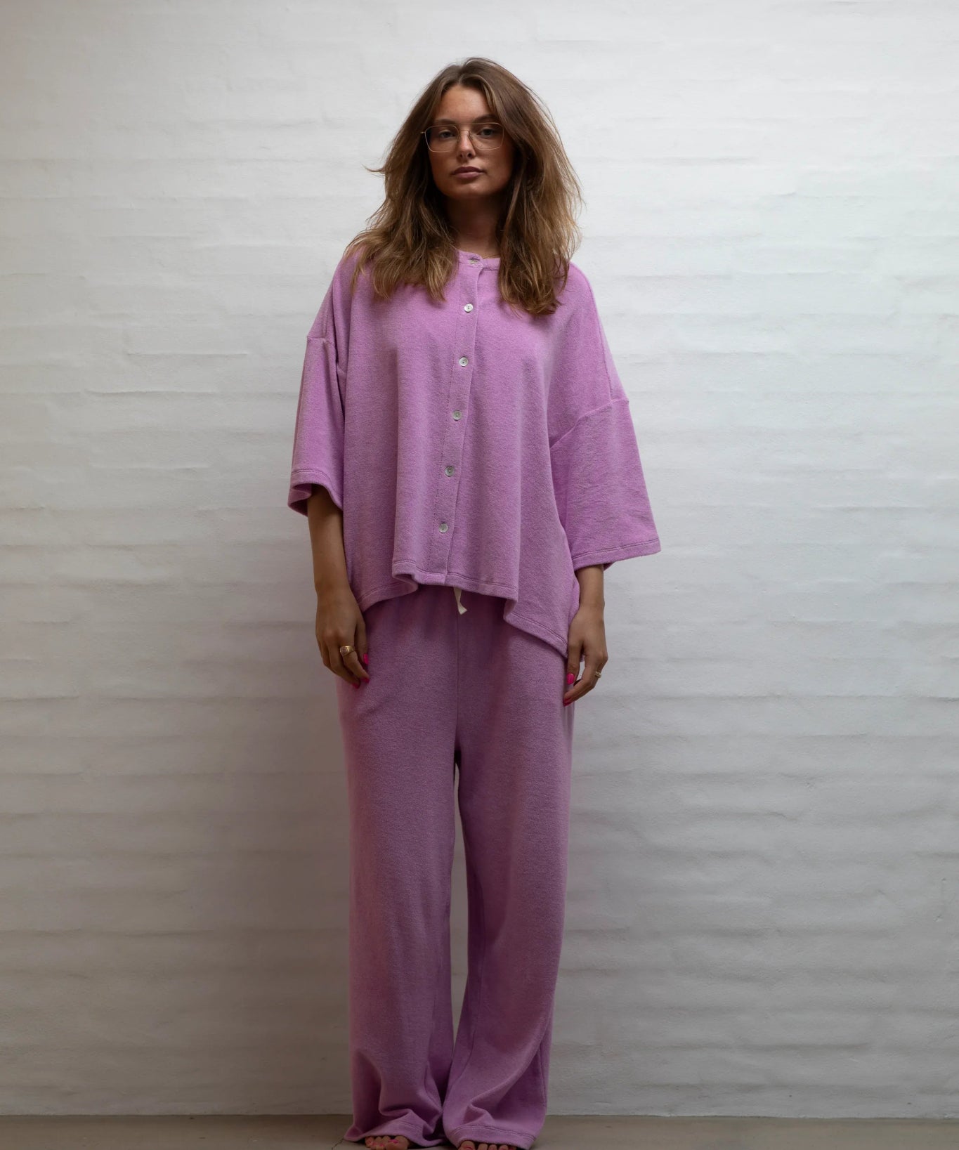 BONGUSTA - NARAM Pants | soft fuchsia - Hose - ROSA ECK - 