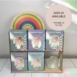 Botanopia - Suncatcher Fenster-Sticker • You shine so bright - ROSA ECK