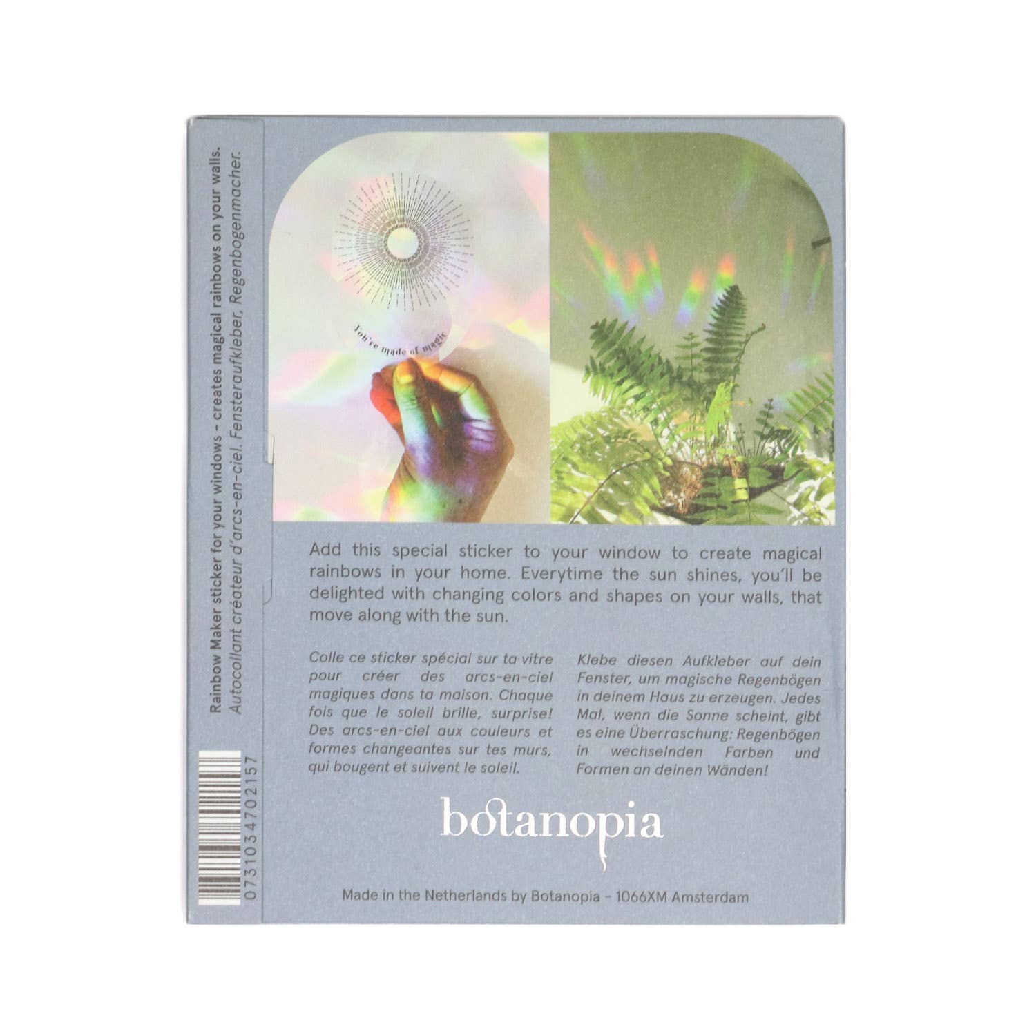 Botanopia - Suncatcher Fenster - Sticker • You're made of magic - ROSA ECK