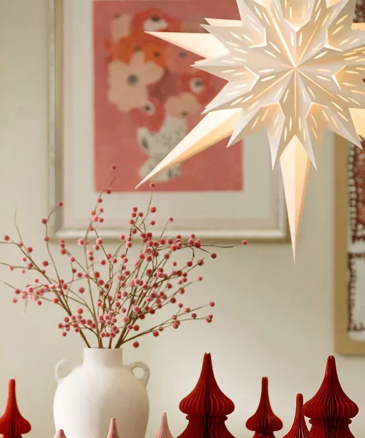 Bungalow - Honeycomb Baum • Noble Tea Rose (H 20 cm) - Dekoration - ROSA ECK