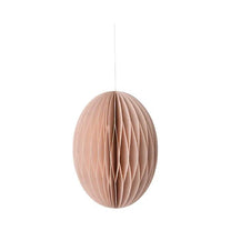 Bungalow - Osterei aus Papier XL • Powder - ROSA ECK