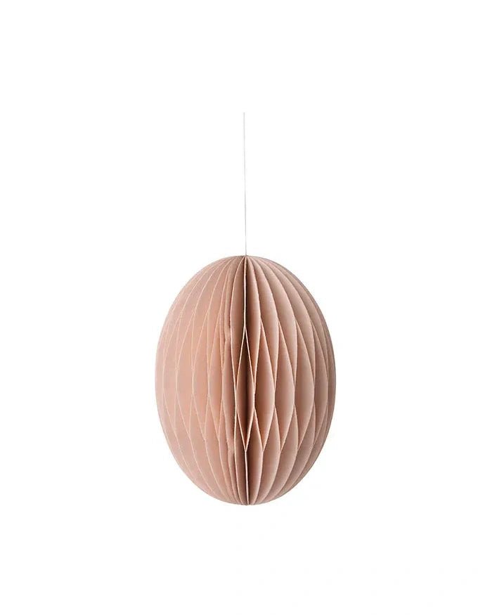 Bungalow - Osterei aus Papier XL • Powder - ROSA ECK