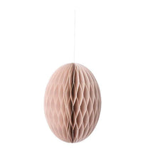 Bungalow - Osterei aus Papier XXL • Powder - ROSA ECK