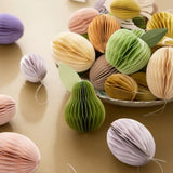 Bungalow - Ostereier aus Papier M (2er - Set) • Lilac - ROSA ECK