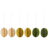 Bungalow - Ostereier aus Papier XS (6er - Set) • Ivy - ROSA ECK