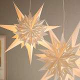 Bungalow - Papierstern Eris • Weiß (⌀ 80 cm) - Papierstern - ROSA ECK