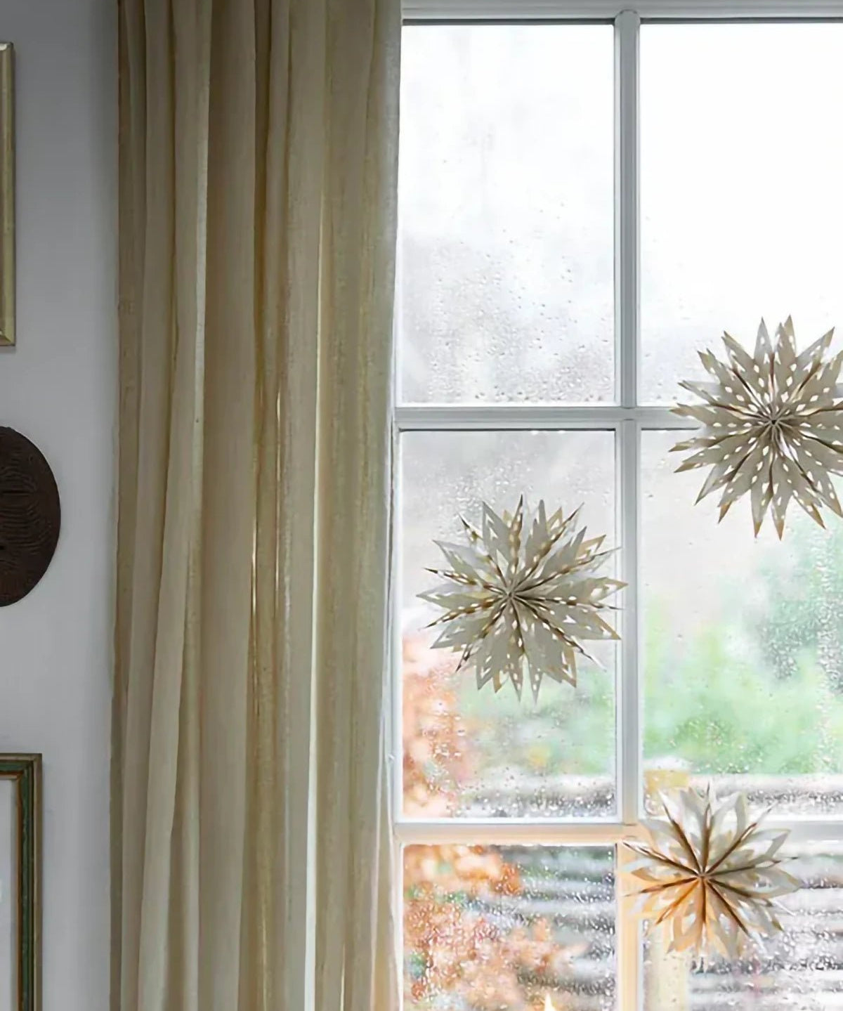 Bungalow - Papierstern Glacia • Stone (⌀ 20 cm) - Papierstern - ROSA ECK