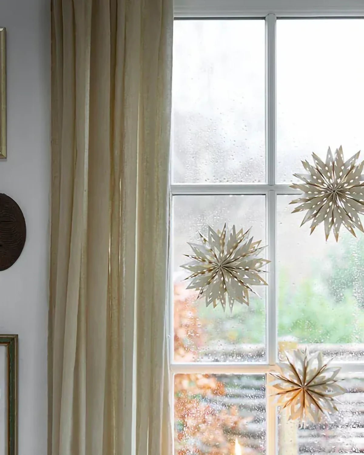 Bungalow - Papierstern Glacia • Stone (⌀ 20 cm) - Papierstern - ROSA ECK