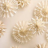 Bungalow - Papierstern Glacia • Stone (⌀ 20 cm) - Papierstern - ROSA ECK