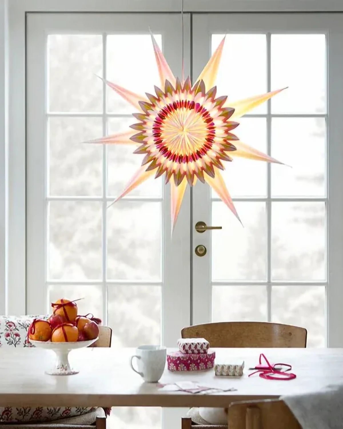 Bungalow - Papierstern Helios • Gold (⌀ 70 cm) - Papierstern - ROSA ECK