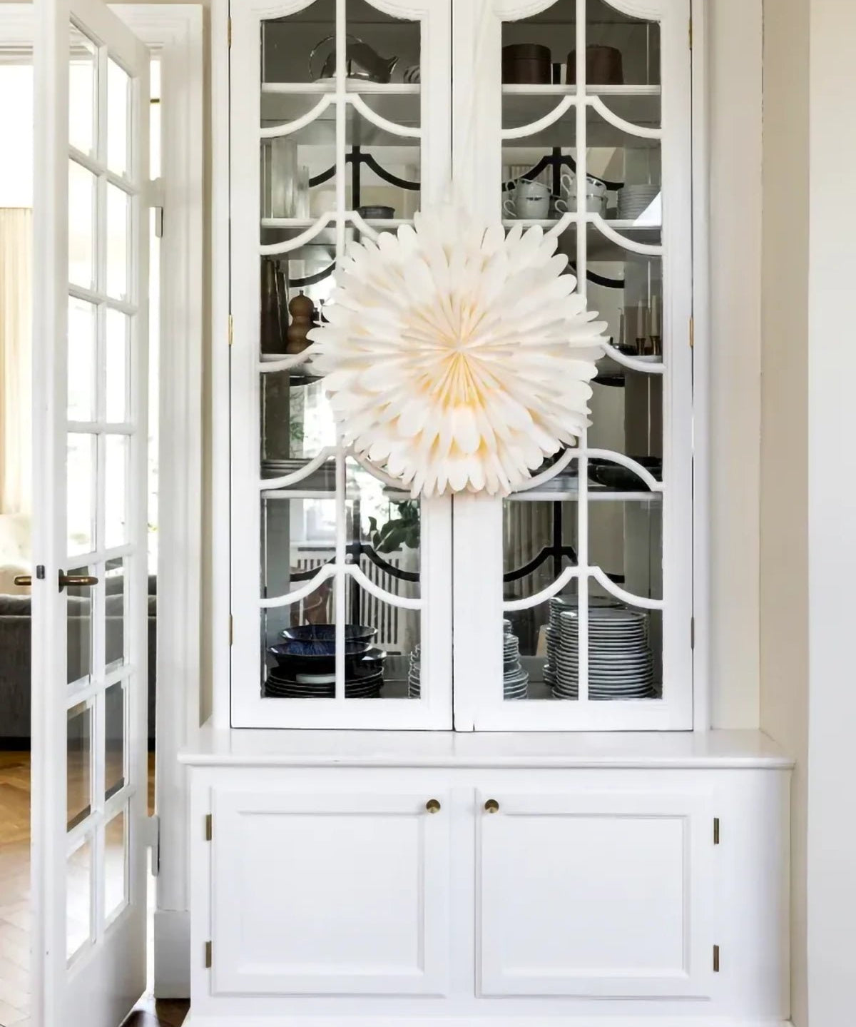 Bungalow - Papierstern Uranus • Weiß - Papierstern - ROSA ECK