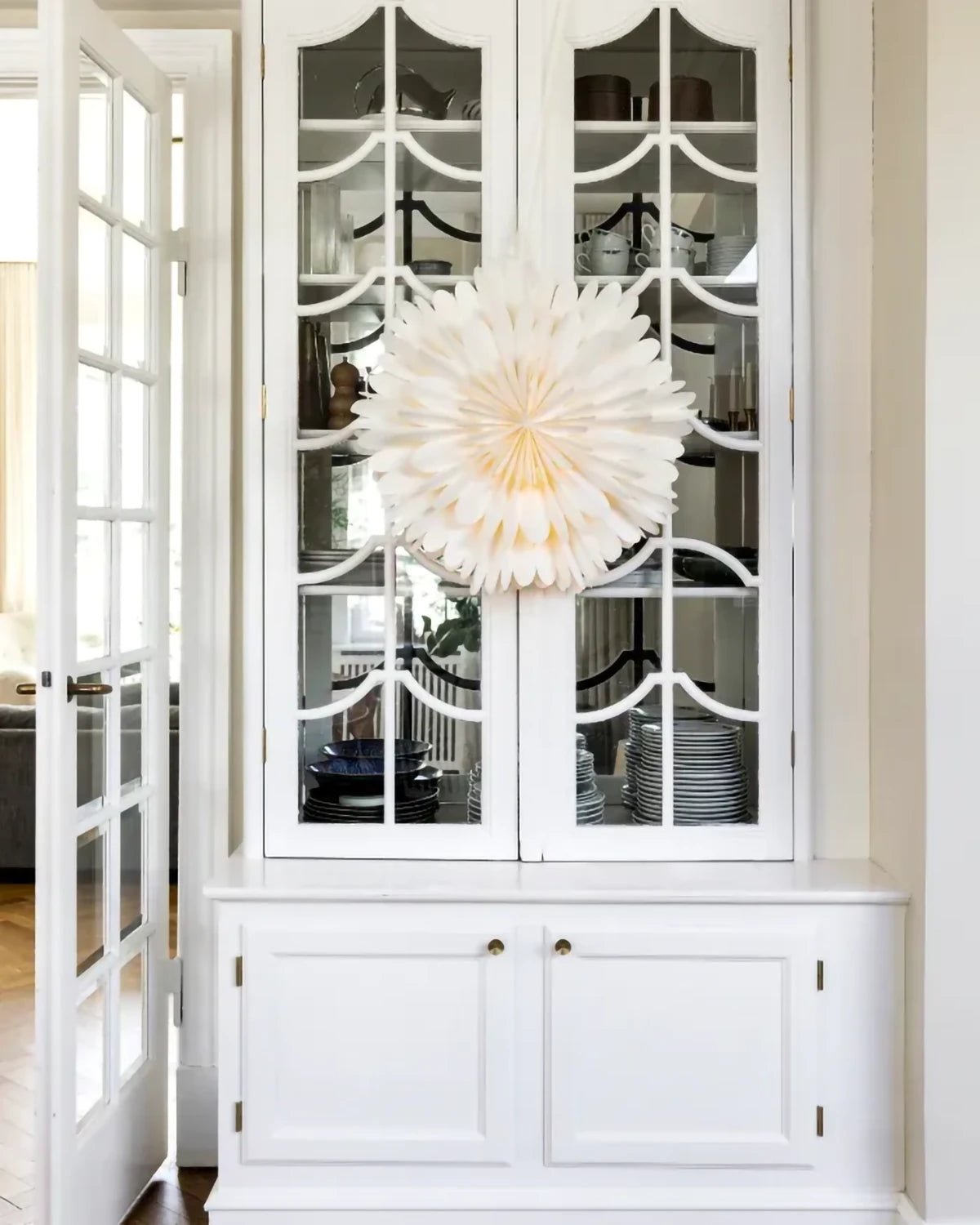 Bungalow - Papierstern Uranus • Weiß - Papierstern - ROSA ECK