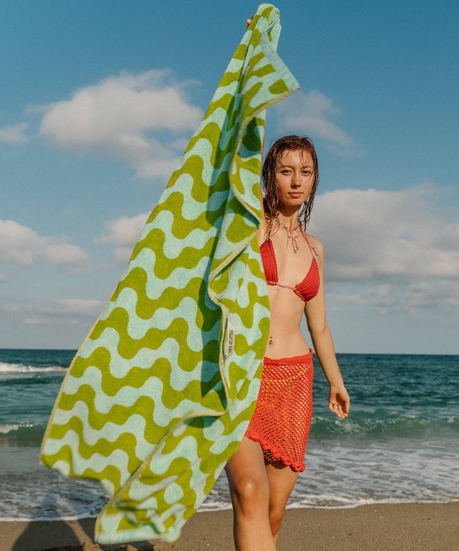 ALGAE Großes Badetuch - ROSA ECK Concept Store