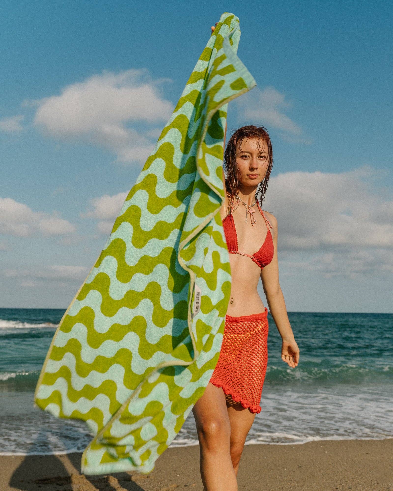 ALGAE Großes Badetuch - ROSA ECK Concept Store