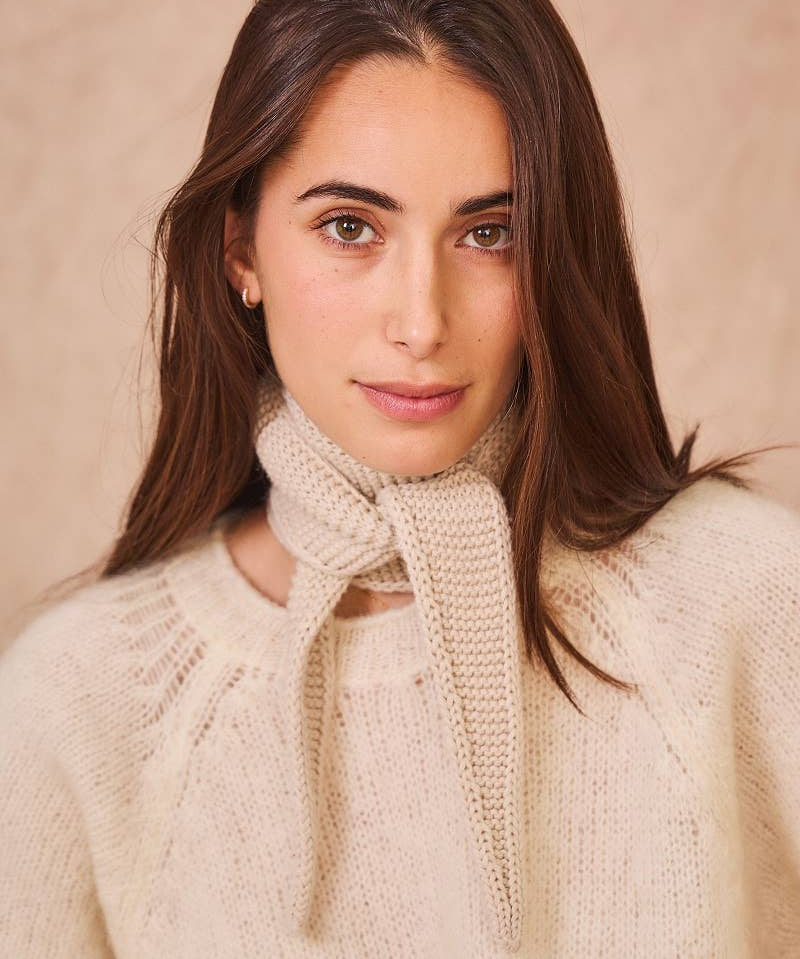 Calie Paris - Kleiner Sophie - Schal • Off - White - Schal - ROSA ECK Concept Store