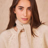 Calie Paris - Kleiner Sophie - Schal • Off - White - Schal - ROSA ECK Concept Store