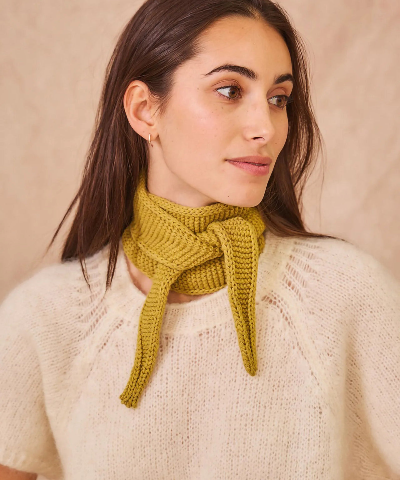 Calie Paris - Kleiner Sophie - Schal • Olivgrün - Schal - ROSA ECK Concept Store