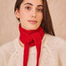Calie Paris - Kleiner Sophie - Schal • Rot - Schal - ROSA ECK Concept Store