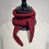 Calie Paris - Kleiner Sophie - Schal • Weinrot - Schal - ROSA ECK Concept Store