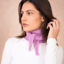Calie Paris - Kleiner Strickschal • Parma (Pink) - Schal - ROSA ECK